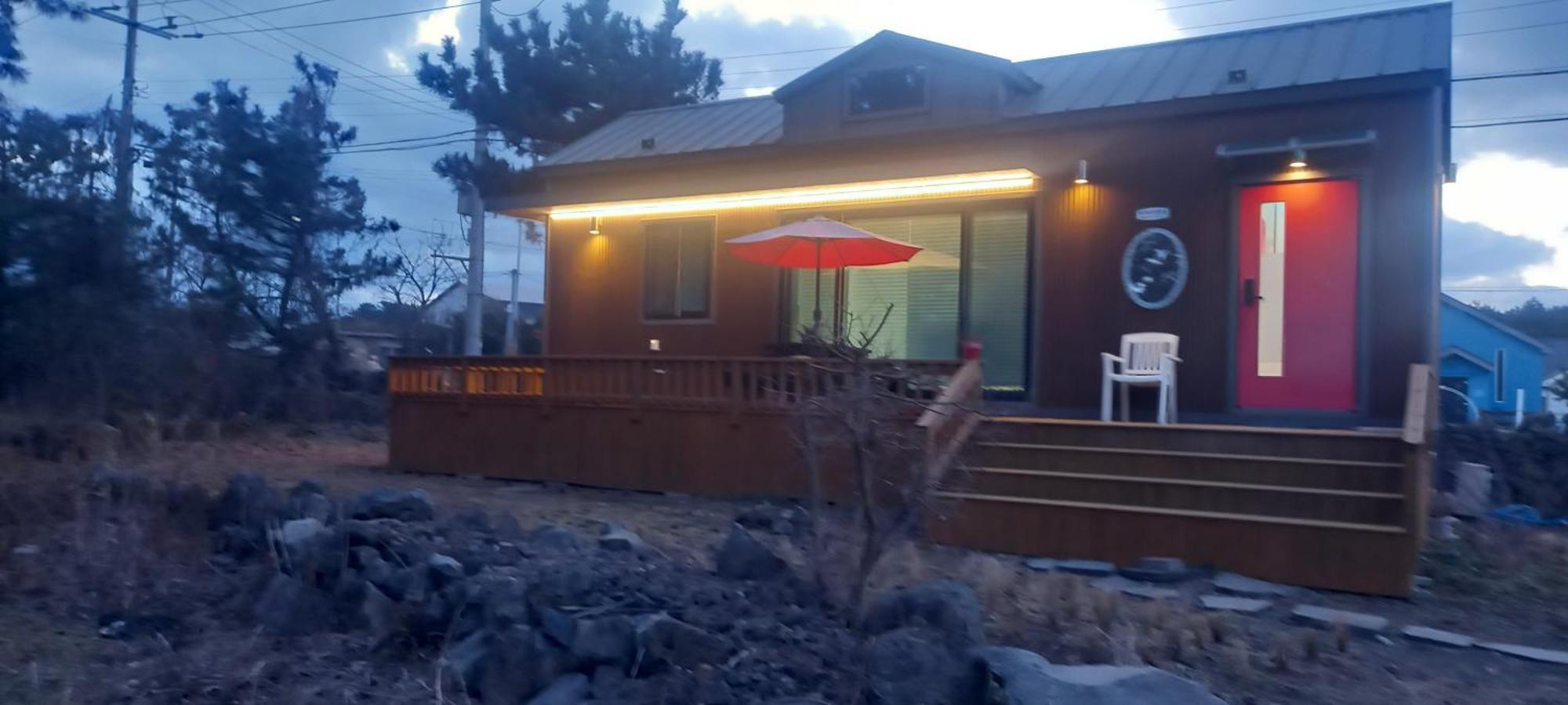 Hamdeok Pool Villa Pension Jeju Exterior foto